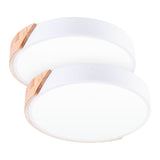 Pack 2 Plafónes LED 18W 1.800Lm Redondo BiColor "Veronica" CCT Seleccionable 30.000H [HO-PL-BI-18W-03-PK2]