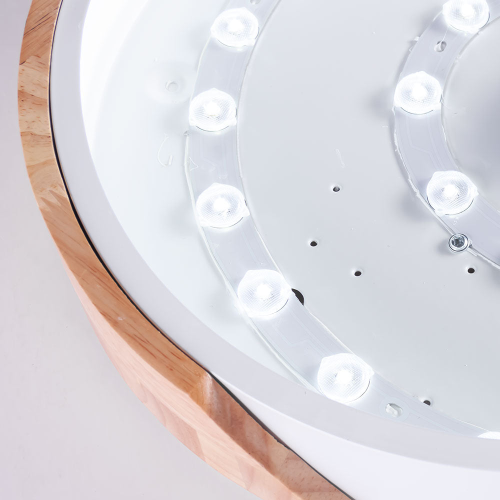 Pack 2 Plafónes LED 18W 1.800Lm Redondo BiColor "Veronica" CCT Seleccionable 30.000H [HO-PL-BI-18W-03-PK2]