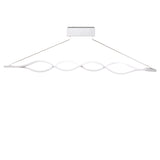 Lámpara Suspendida LED Wave 2 X 24W 3840Lm 30.000H Leila