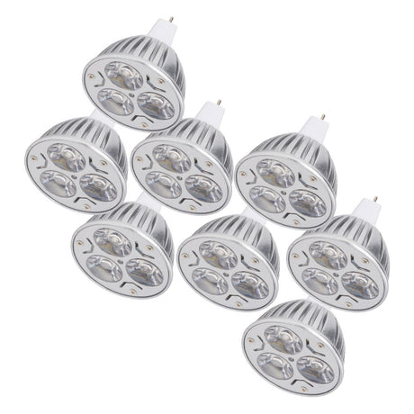 Pack 8 Bombillas LED GU5,3 6W 515Lm 3000ºK 30.000H [CA-MR16-9W-WW-PK8-AP]