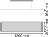Panel LED Ledvance    36W 4000Lm 4000K 110º IP20 Regulable