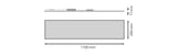 Panel LED Ledvance   33 / 28 / 24W 4320 / 3640 / 3120Lm 4000K 110º IP40/IP20