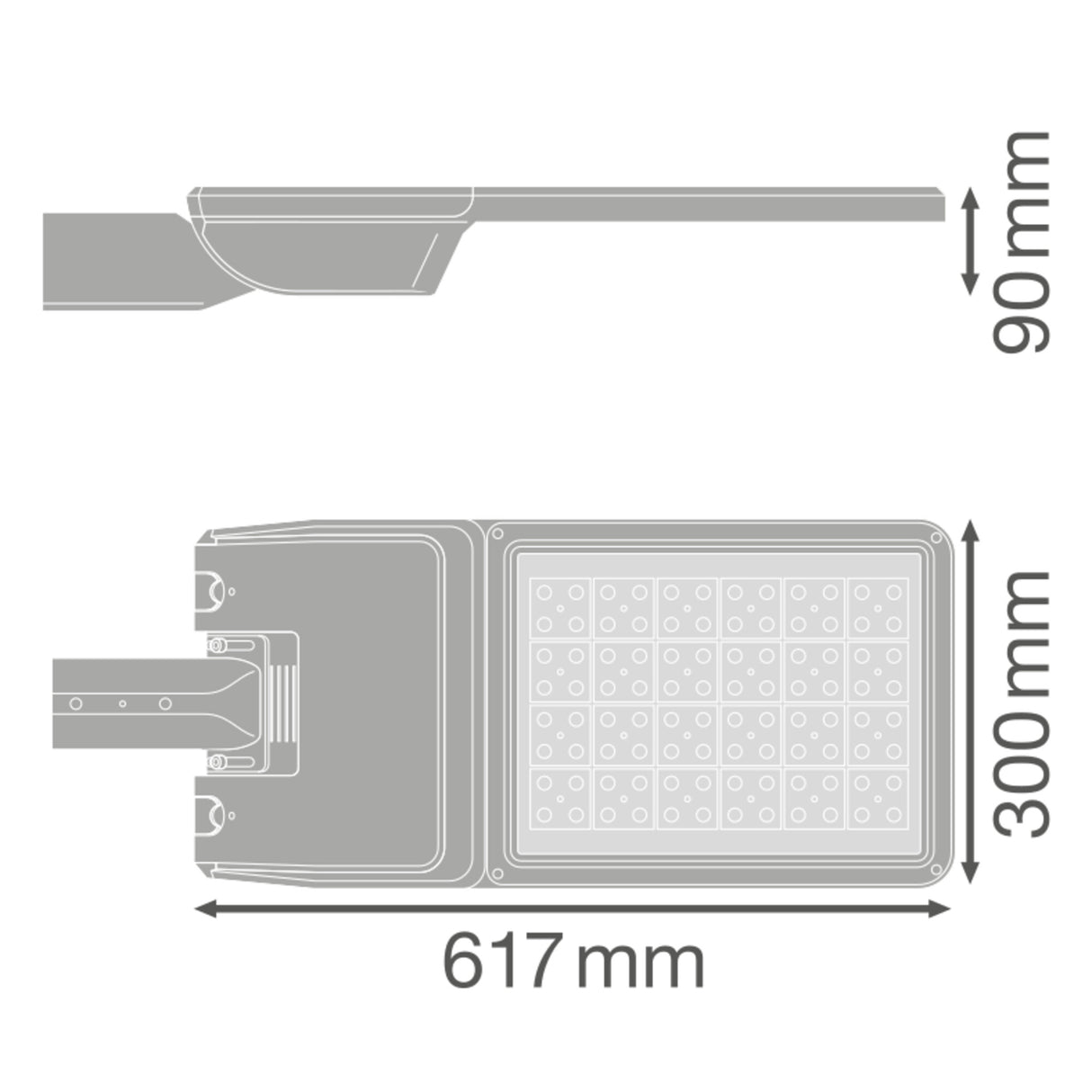 Farola LED LEDVANCE FLEX 158W 23900Lm 4000K 35 x 135º IP66