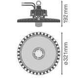 Campana LED LEDVANCE Sensor 190W 4000K 110º IP65