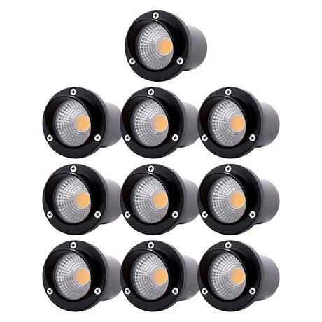 Pack 10 Focos LED Empotrable 7W 3000ºK 550Lm IP65 85-265VAC Morgan 50.000H [SL-MDDC02A-WW-PK10]