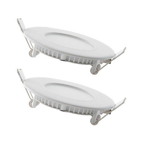 Pack 2 Placas LED 3W 230Lm 4200ºK Circular 30.000H [GR-RDP01-3W-W-PK2-AP]