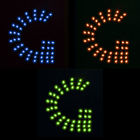 Maquina de LUZ Fibra Óptica 150 Hilos 16W LED RGB