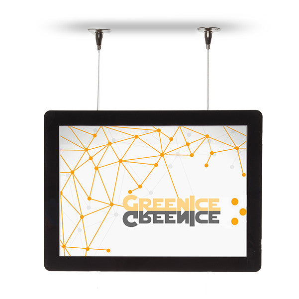 Carpeta Poster Display LED A4 2 Caras 12VDC