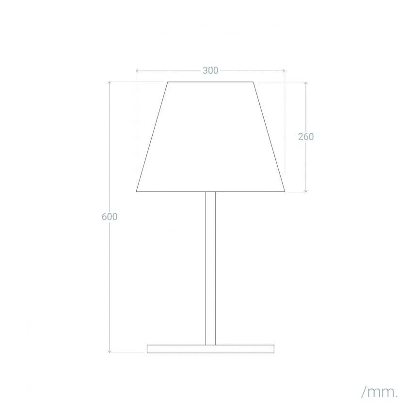 Lámpara de Mesa "Ibb" [SKD-T1015]