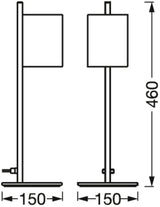 Lámpara de Mesa Ledvance "Smart"   8W 350Lm 3000…6500K  IP20 Regulable