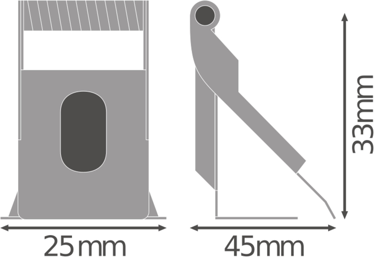 Accesorio Panel LED Ledvance Panel Clips Montaje Empotrado Pack 4