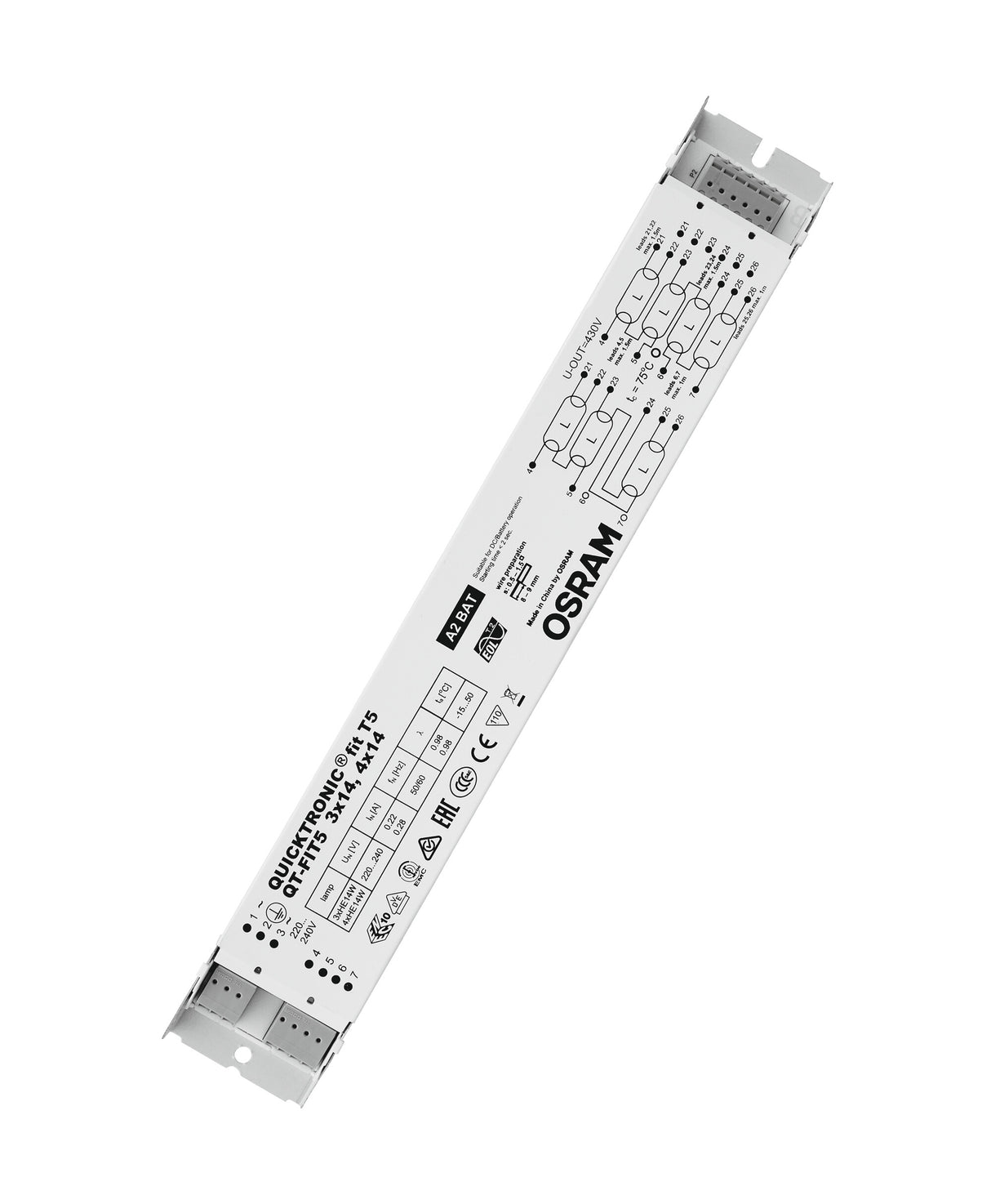 Ledvance/Osram QuickTronic QT FIT 5 QT-FIT5 3X14,4X14/220-240
