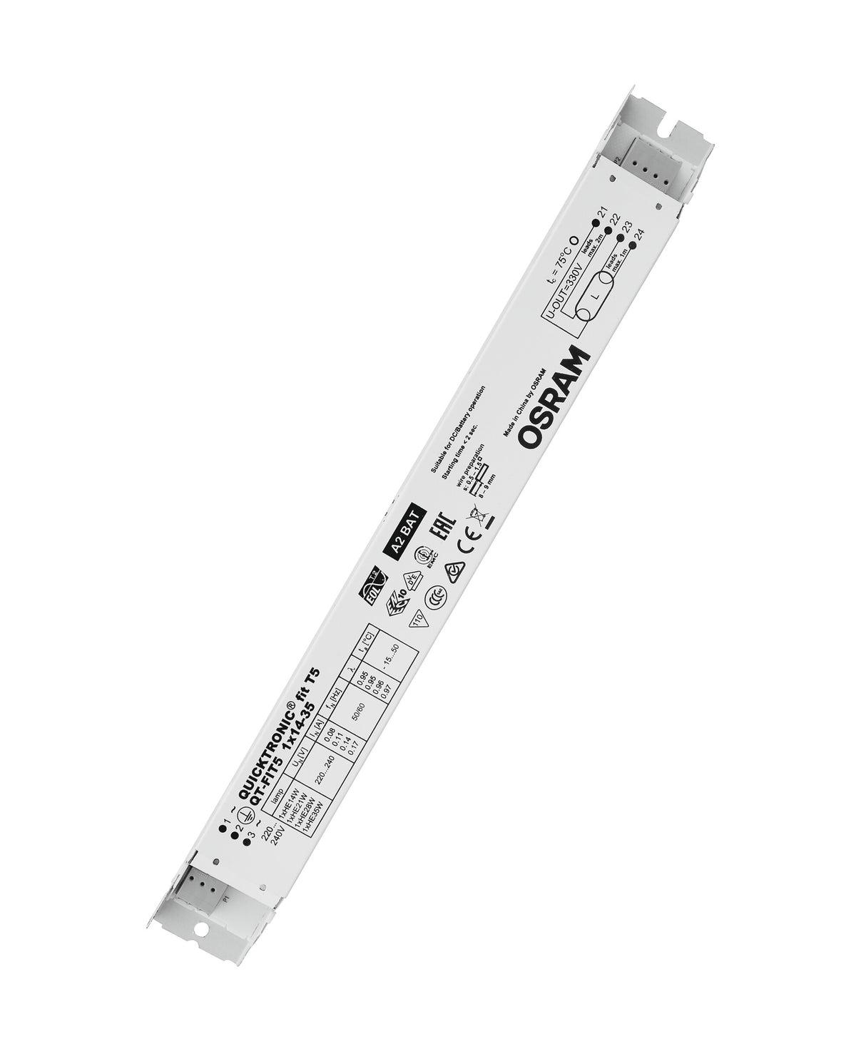 Ledvance/Osram QuickTronic QT FIT 5 QT-FIT5 1X14-35/220-240