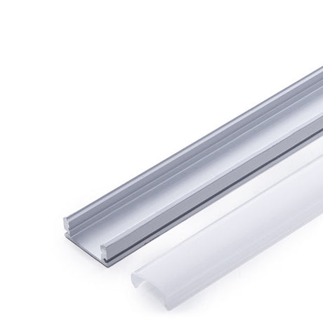 Perfíl Aluminio para Tira de LEDs - Difusor Opal 1M