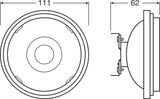 Ledvance/Osram Bombilla LED Spot G53 7,2W 450Lm 1800…2700K 24º IP20 Regulable