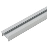 Perfil de Aluminio Curvado para Techo o Colgante para Tira de LEDs - Difusor Opal - Tira de 2 Metros