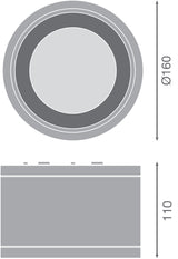 LEDVANCE Plafón LED Exterior   30W 3300Lm 4000K 60º IP65/IP65