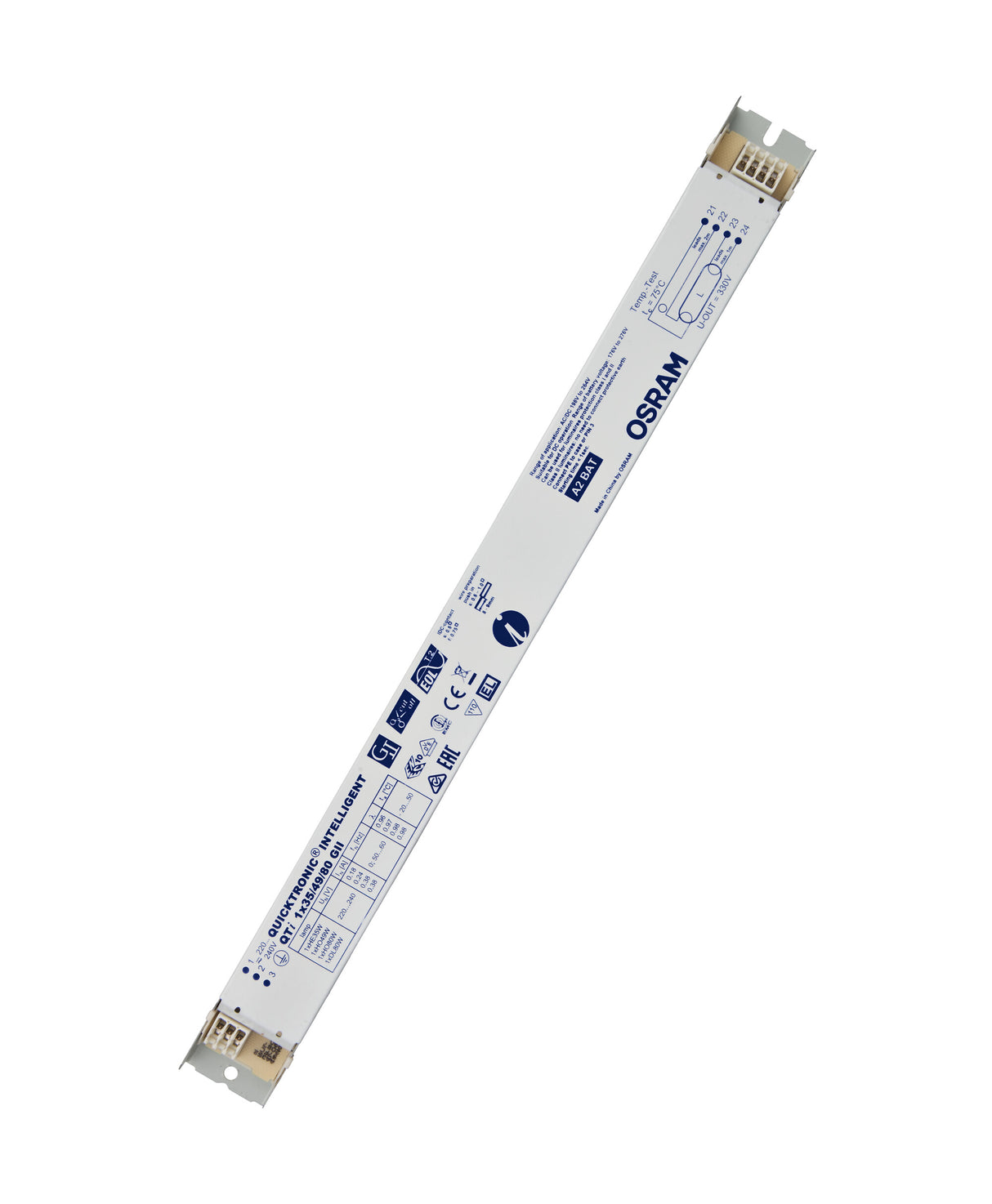 Ledvance/Osram QuickTronic QTI INTELLIGENT QTI 1X35/49/80/220-240GII