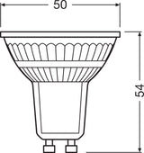 Ledvance/Osram Bombilla LED Spot GU10 6W 575Lm 4000K 120º IP20 Regulable