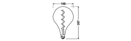 Ledvance/Osram Bombilla LED "Classic" E27 4,5W 150Lm 1700K 320º IP20 Regulable