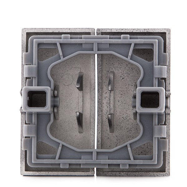 Tecla Partida PANASONIC NOVELLA para Interruptor/Conmutador Doble,  Color Fume (compatible Mecanismo KARRE)