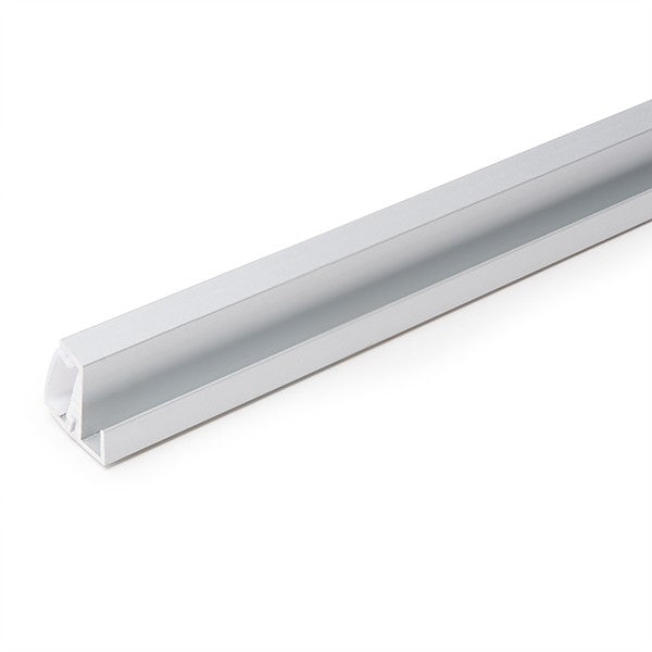 Perfíl de Aluminio para LEDS uso en Estanterías Cristal  Espesor 6mm - Tira de 1 Metro