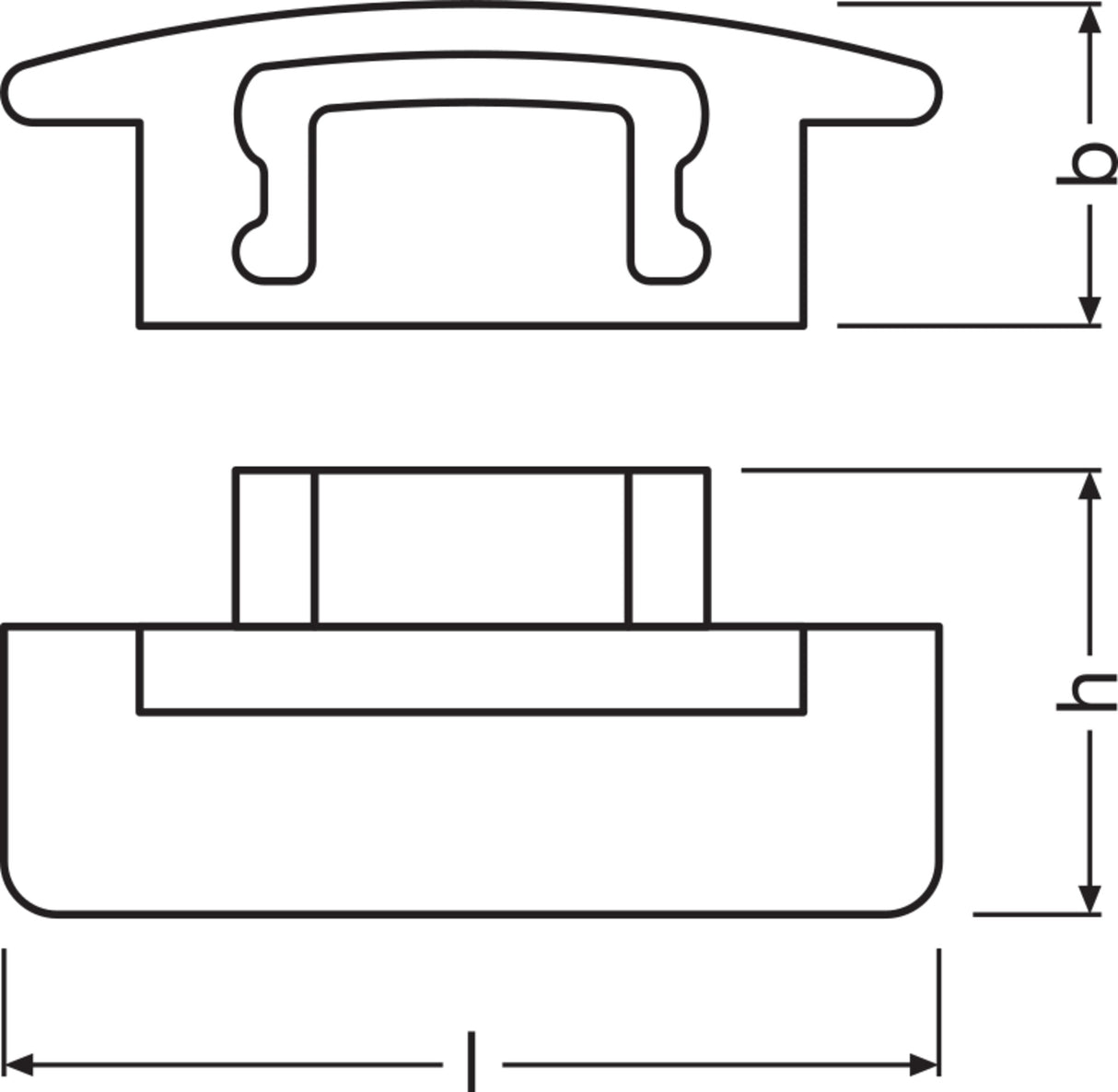 Ledvance Tapón Final Perfíl Plano Tiras LED -PF03/EC Pack 2