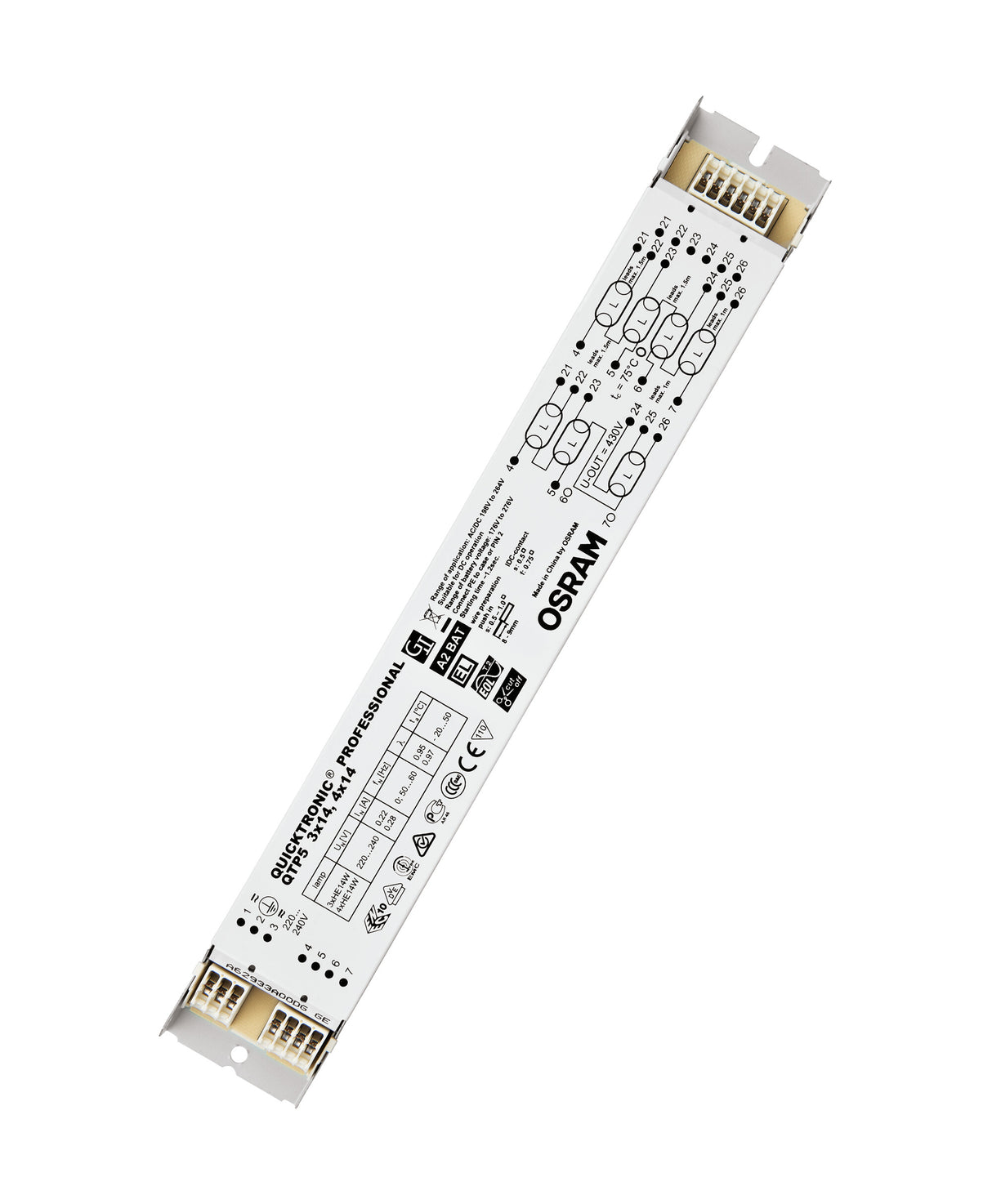 Ledvance/Osram QuickTronic QTP5 QTP5 3X14,4X14/220-240