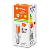 Ledvance/Osram Bombilla LED "Special" E14 2,8W 250Lm 2700K 300º IP20