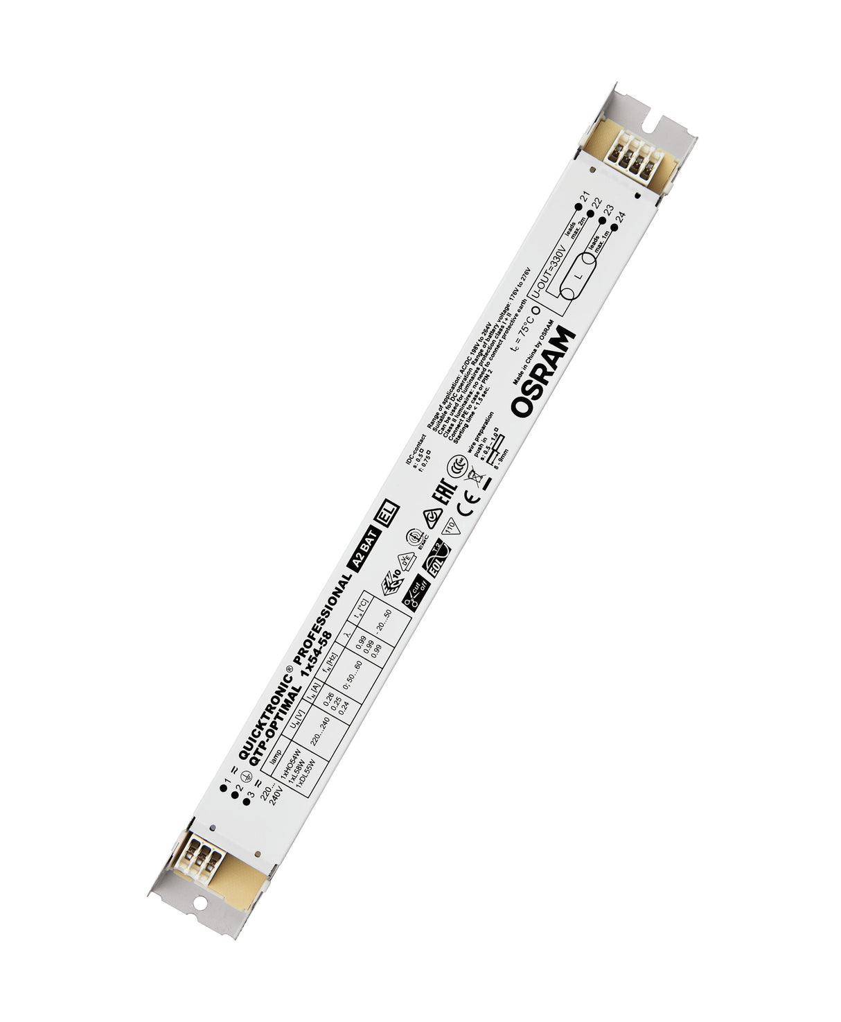 Ledvance/Osram QuickTronic QTP OPTIMAL QTP-OPTIMAL 1X54-58/220-240