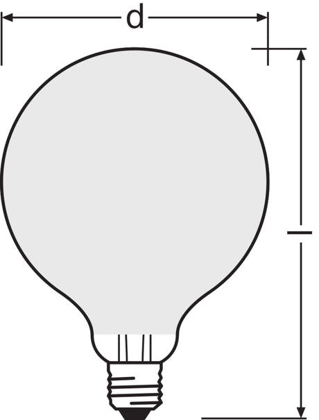 Ledvance/Osram Bombilla LED "Classic" E27 11W 1521Lm 2700K 300º IP20