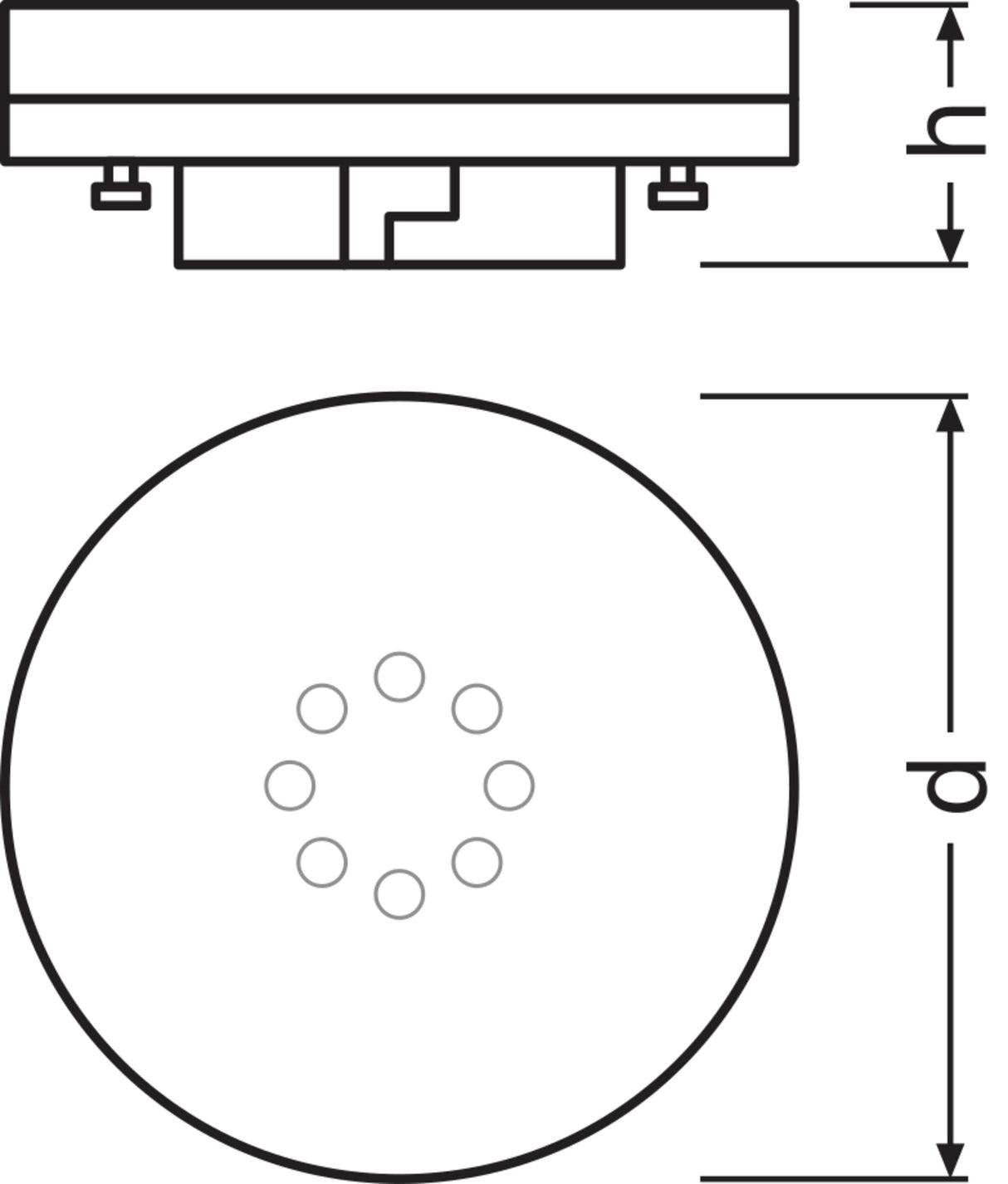 Ledvance/Osram Bombilla LED Spot GX53 6W 470Lm 4000K 120º IP20