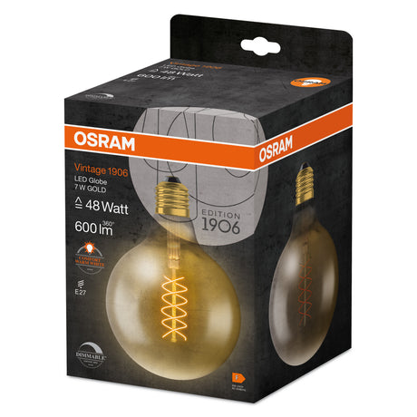 Ledvance/Osram Bombilla LED "Classic" E27 4,8W 420Lm 2200K 320º IP20 Regulable