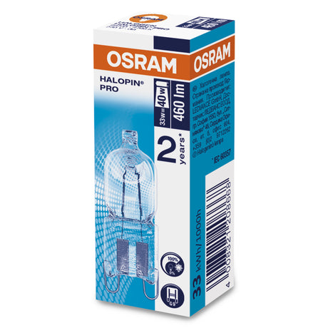 Ledvance/Osram Halógena Directas a Red G9 35W 460Lm 2800K   Regulable