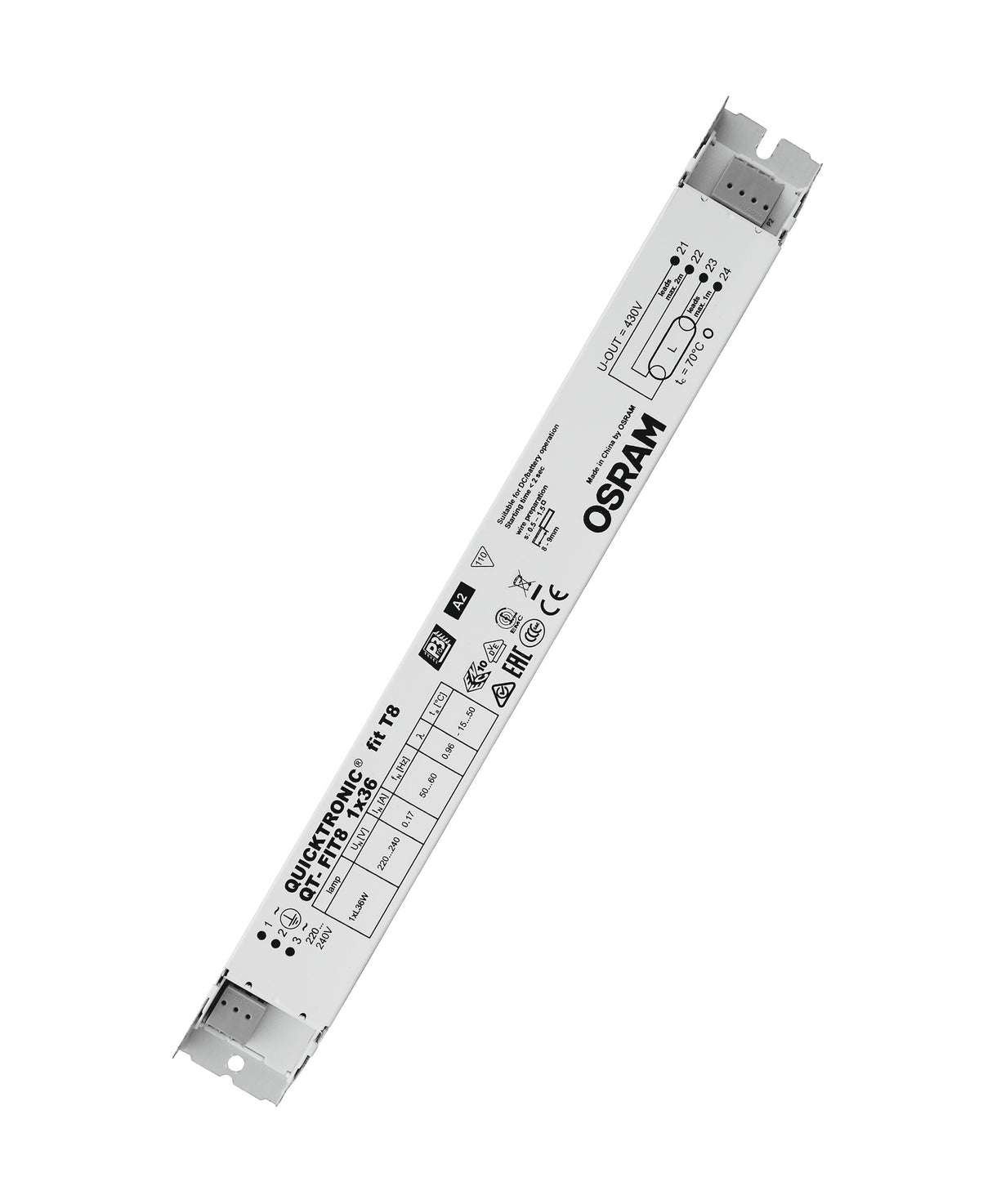 Ledvance/Osram QuickTronic QT FIT 8 QT-FIT8 1X36/220-240