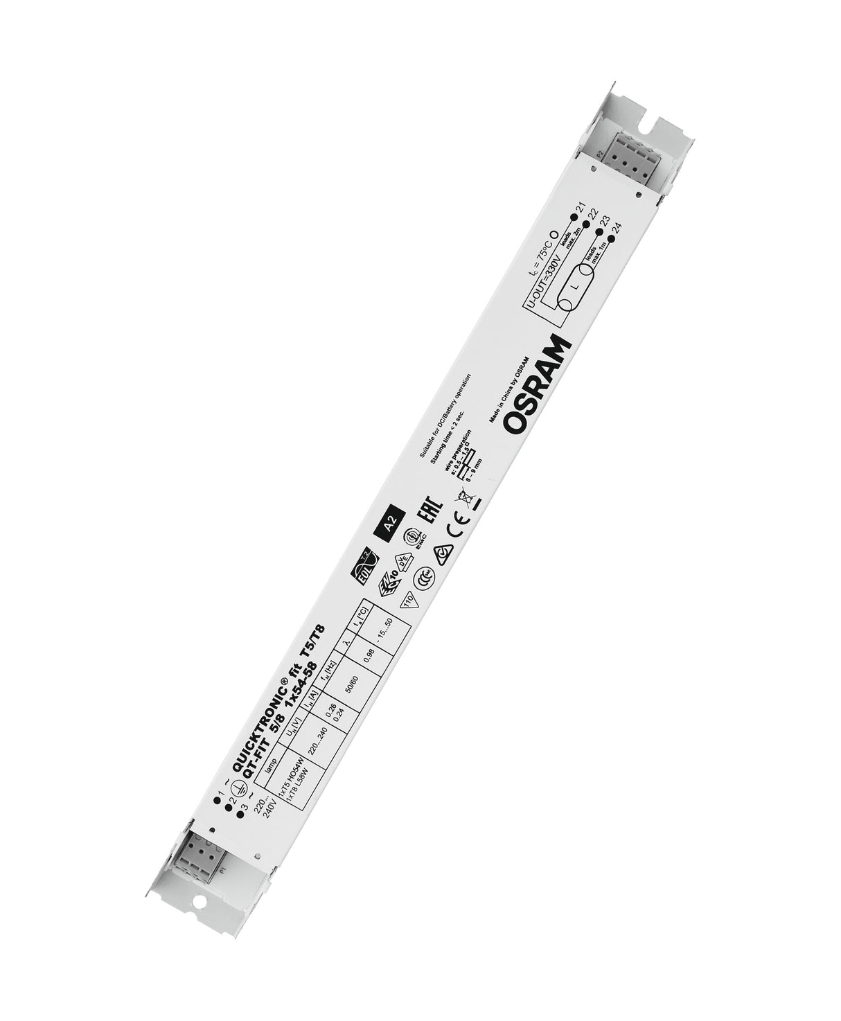 Ledvance/Osram QuickTronic QT FIT 5/8 QT-FIT 5/8 1X54-58/220-240