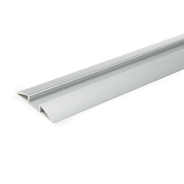 Perfíl de Aluminio para Tira de LEDs - Difusor Opal - Tira de 2 Metros