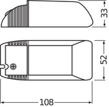 Ledvance/Osram  Transformador Halotronic HTM 105/230-240