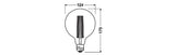 Ledvance/Osram Bombilla LED "Classic" E27 5,8W 470Lm 2200K 320º IP20 Regulable