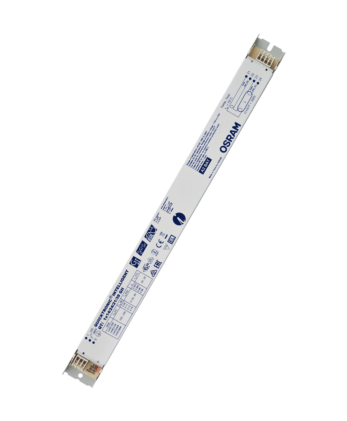 Ledvance/Osram QuickTronic QTI INTELLIGENT QTI 1X14/24/21/39/220-240GII