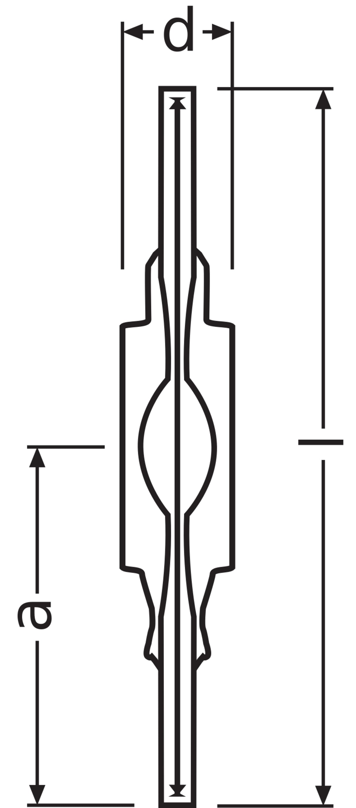 Ledvance/Osram HM Quemador Cuarzo RX7s 70W 6200Lm 5350K