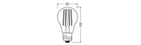 Ledvance/Osram Bombilla LED "Classic" E27 7W 806Lm 2700K 320º IP20