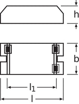 Ledvance/Osram QuickTronic QT ECO QT-ECO 1X26/220-240 S