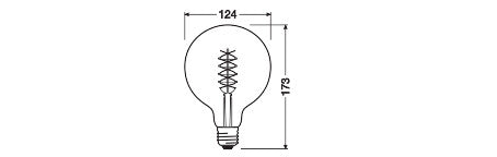 Ledvance/Osram Bombilla LED "Classic" E27 4,8W 420Lm 2200K 320º IP20 Regulable