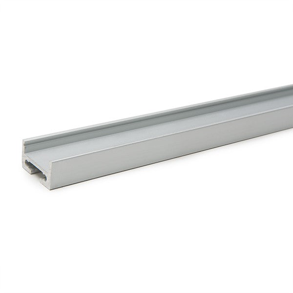 Perfil de Aluminio Curvado para Techo o Colgante para Tira de LEDs - Difusor Opal - Tira de 2 Metros