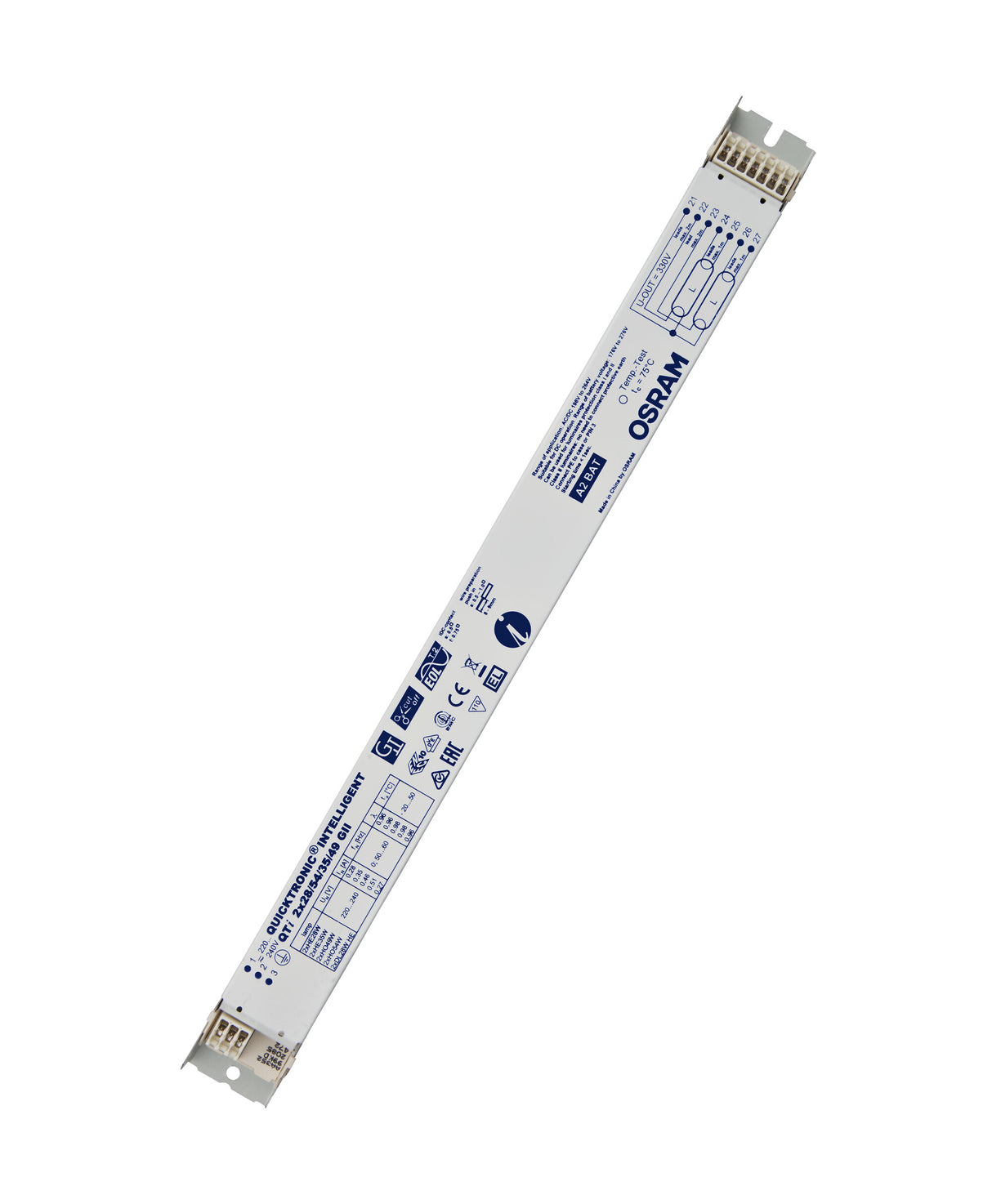 Ledvance/Osram QuickTronic QTI INTELLIGENT QTI 2X28/54/35/49/220-240GII