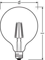 Ledvance/Osram Bombilla LED "Classic" E27 6,5W 720Lm 2400K 300º IP20