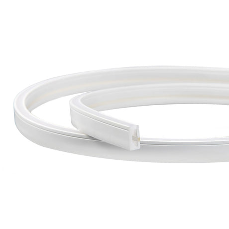 Perfíl PC Flexible para Tira LED Difusor Opal x 2M