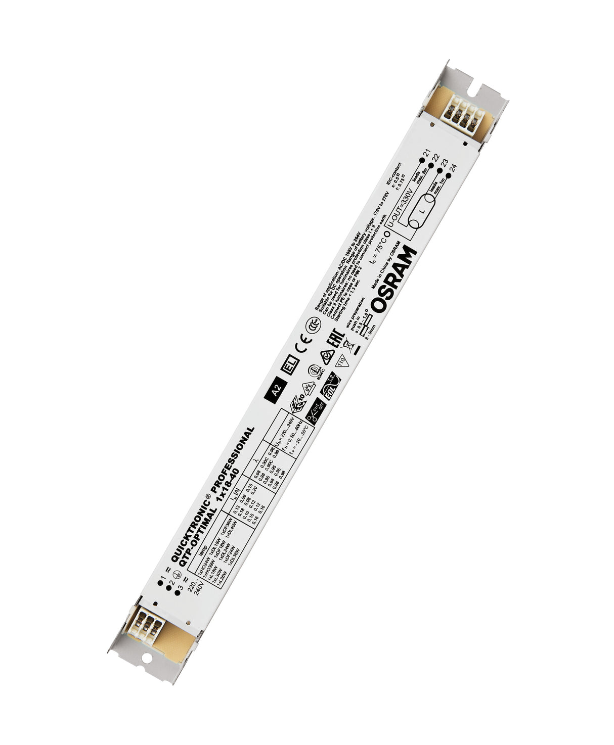 Ledvance/Osram QuickTronic QTP OPTIMAL QTP-OPTIMAL 1X18-40/220-240