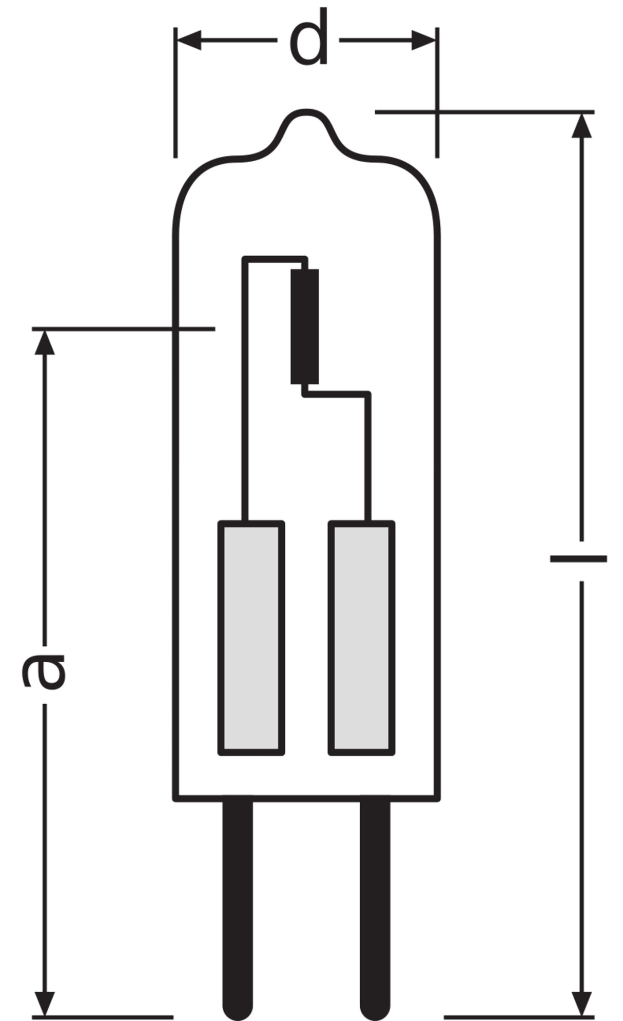 Ledvance/Osram Halógena Bajo Voltaje GY6,35 50W 910Lm 2950K   Regulable